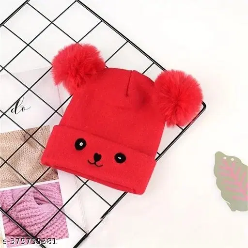 Solid Cap for Kids (Multicolor)