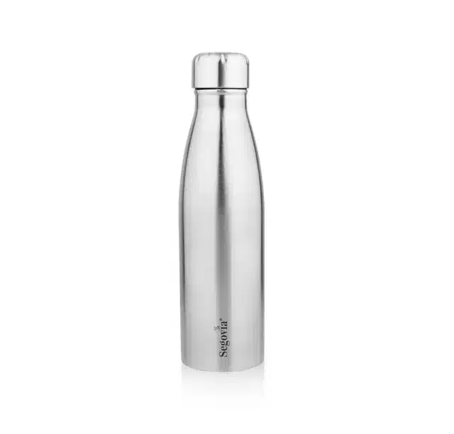 SEGOVIA Single Walled, Stainless Steel Water Bottle with SS Cap, 1000 ml, 1 Pc