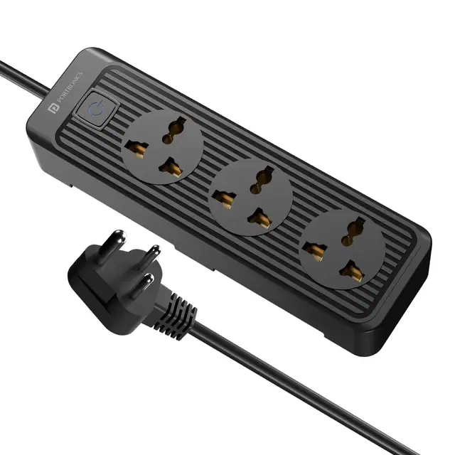 Portronics Power Plate 21 Power Extender With 3 Sockets