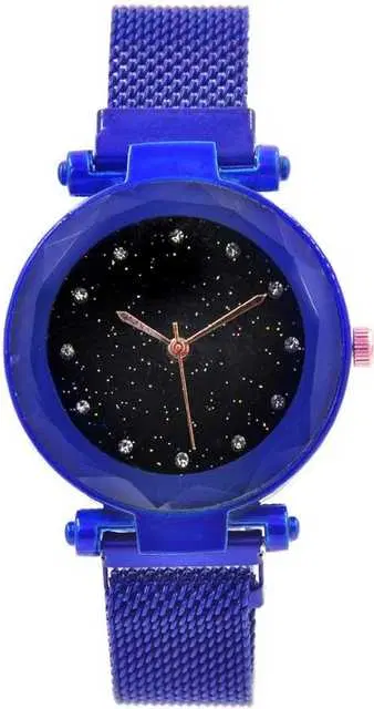 Casual Metal Analog Watch For Women (Blue) (MP-2)