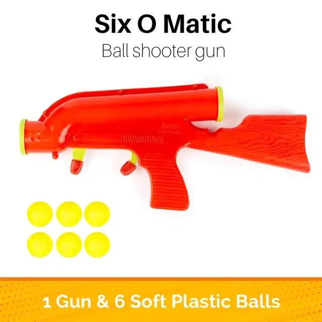 Ratna's Six-o-matic Ball Shooter Gun