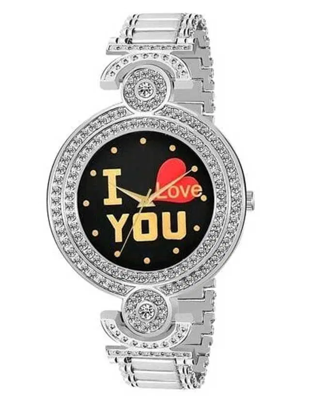 Analog Watch For Womens (Silver) (WS-342)