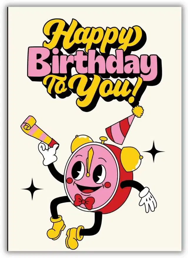 Birthday Greeting Cards, Multicolor