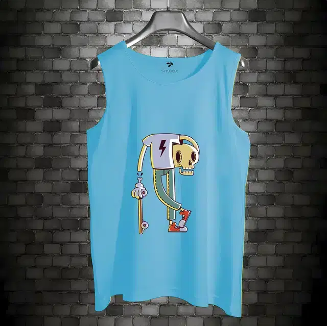 Vest for Men (Sky Blue, S)