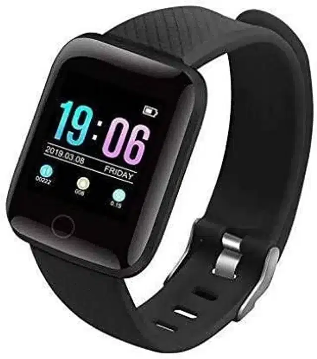 Smartwatch for Men & Women, Black