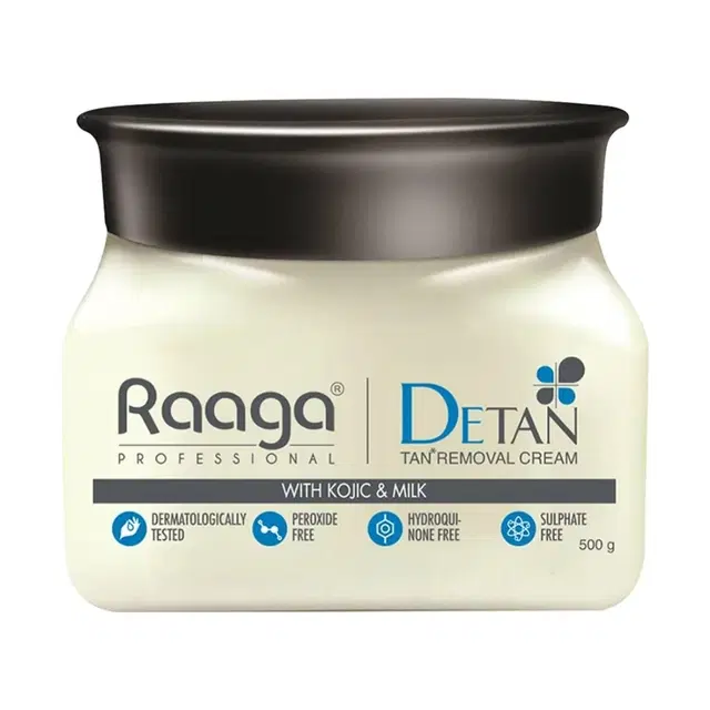 Raaga Professional De-Tan Cream, 500 g