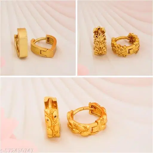 High Quality Earrings/Studs/Bali Combo