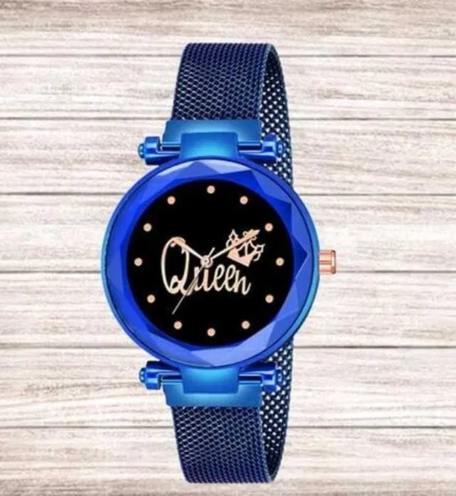 Analog Watch For Womens (Blue) (WS-125)