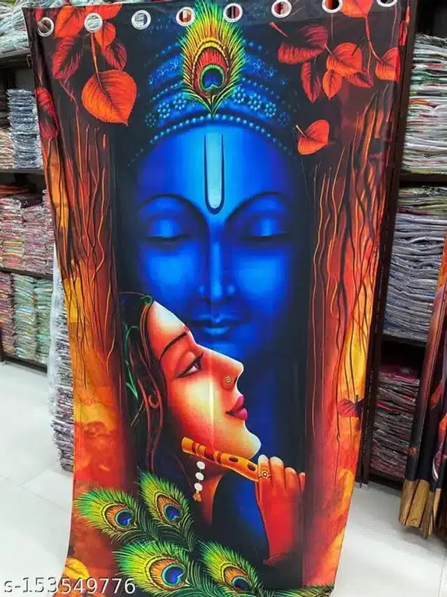 Curtains for Door, Multicolor, 5 Feet