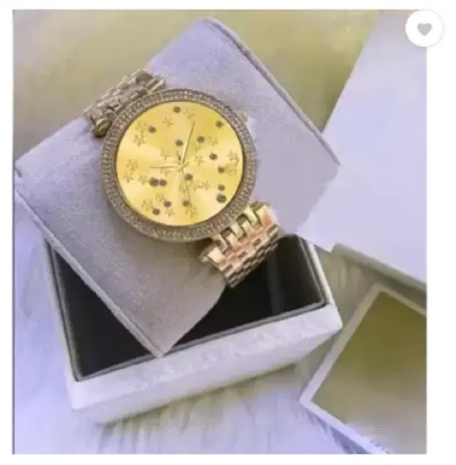Analog Watch for Women (Gold)