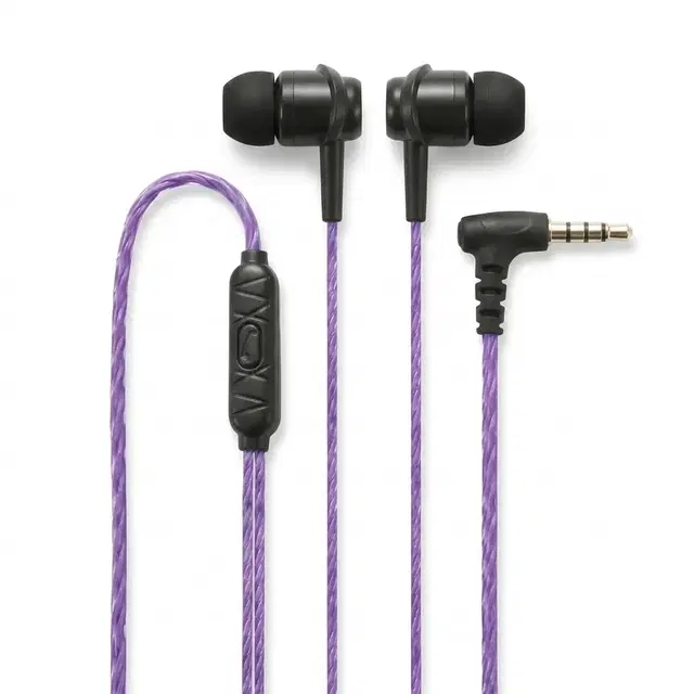 MZ M108 Wired Earphones [Purple]