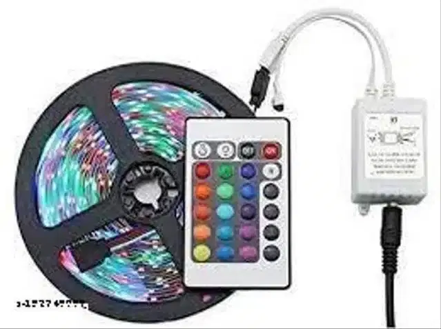 Remote Control LED Strip Lights, Multicolor, 4 m