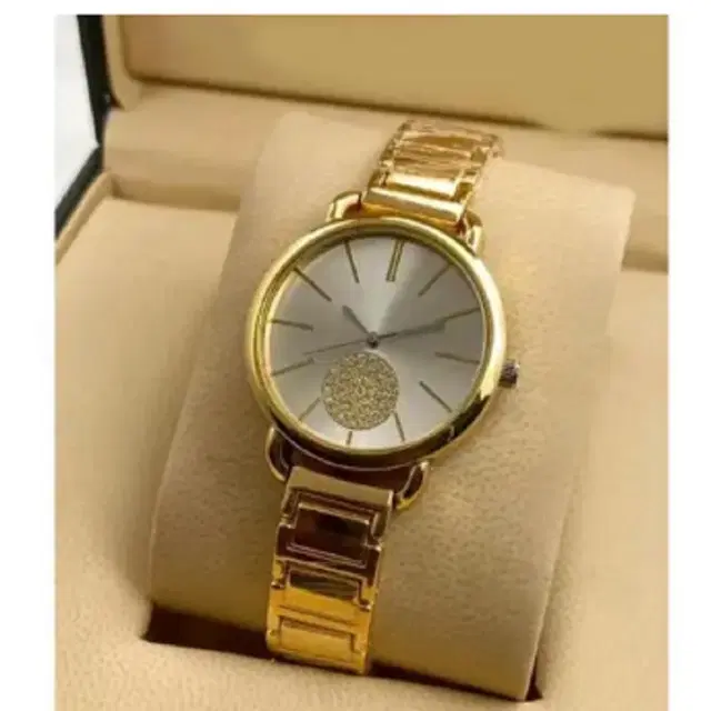 Analog Watch for Women (Gold & Silver)