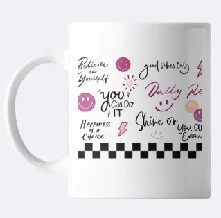 Ceramic Gifting Mug, White, 330 ml