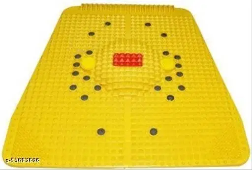 ABS Plastic Accupressure Mat, Yellow