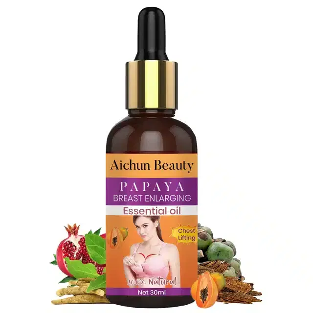 Aichun Beauty Papaya Breast Oil, 30 ml