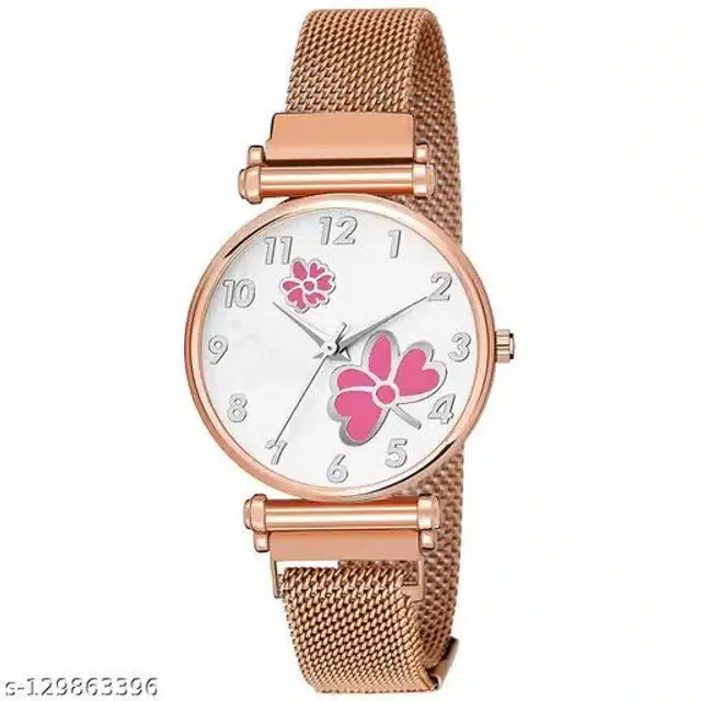 Analog Watch for Women (Pink)