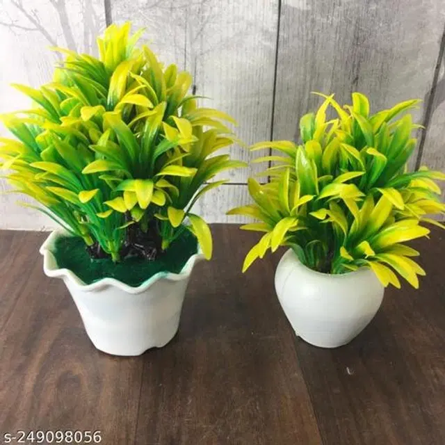 Plastic Artificial Flower, Multicolor, Pack of 2