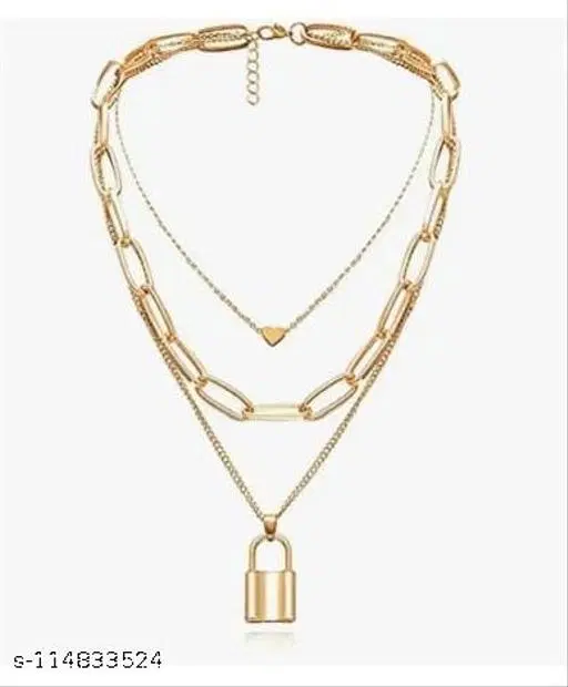 Trendy Triple Layered Neckchain
