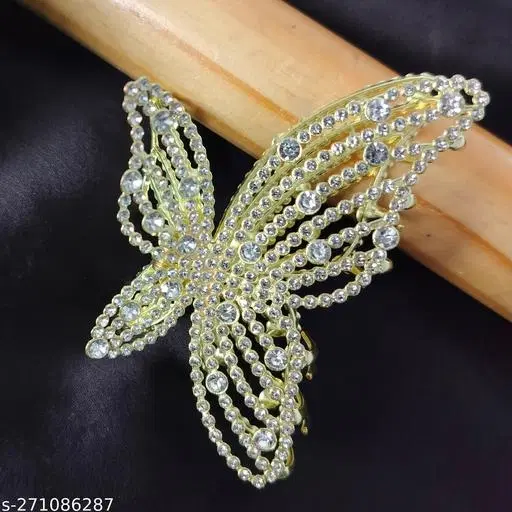 Elegant Hair Pins for Women (Gold, 1 Pc)
