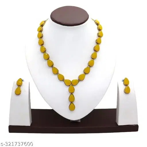 Unique Jewellery Set for Women & Girls, Yellow