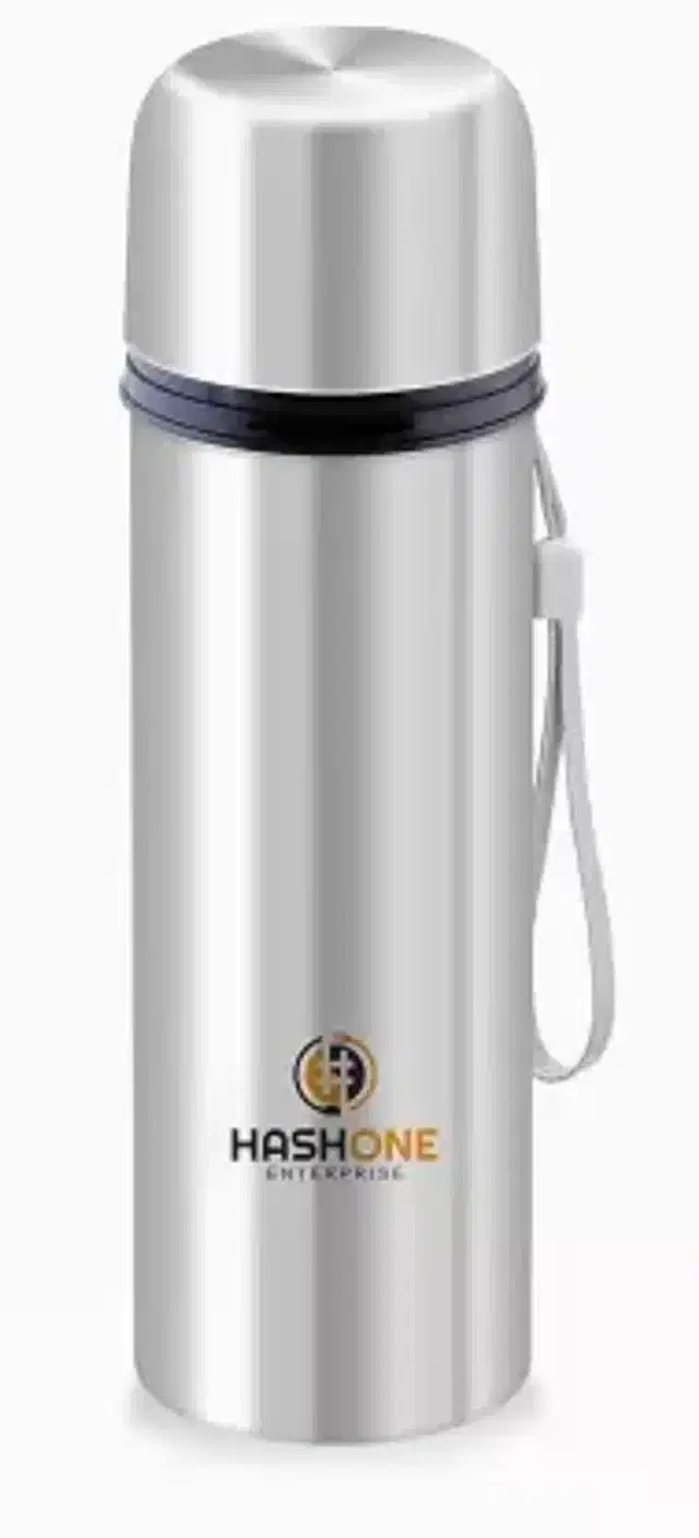 Double Walled Vaccum Flask, Silver, 1000 ml