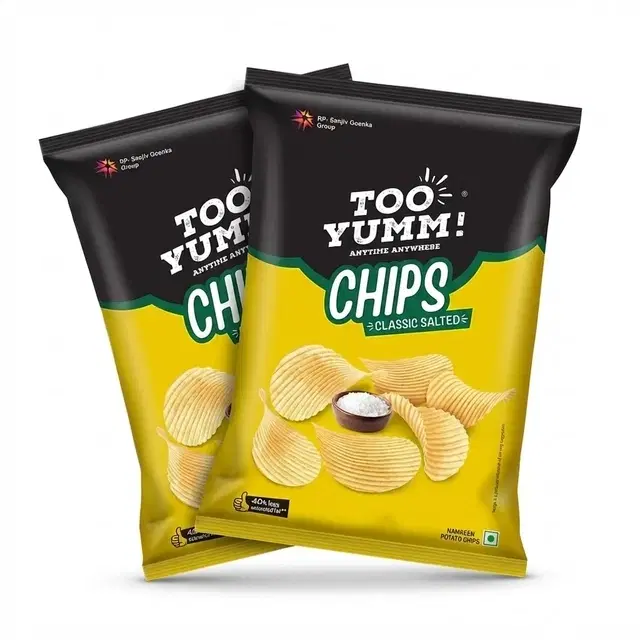 Too Yumm! Classic Salted Chips 2X33 g (Pack of 2)