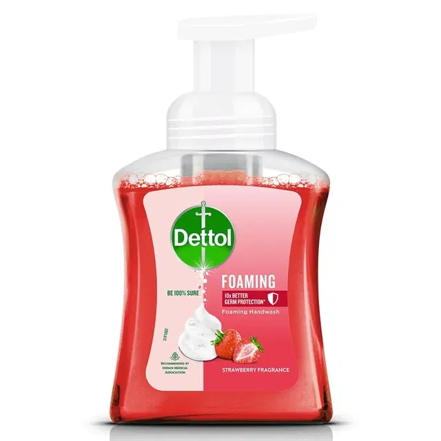 Dettol Strawberry Foaming Handwash - Pump 250 ml