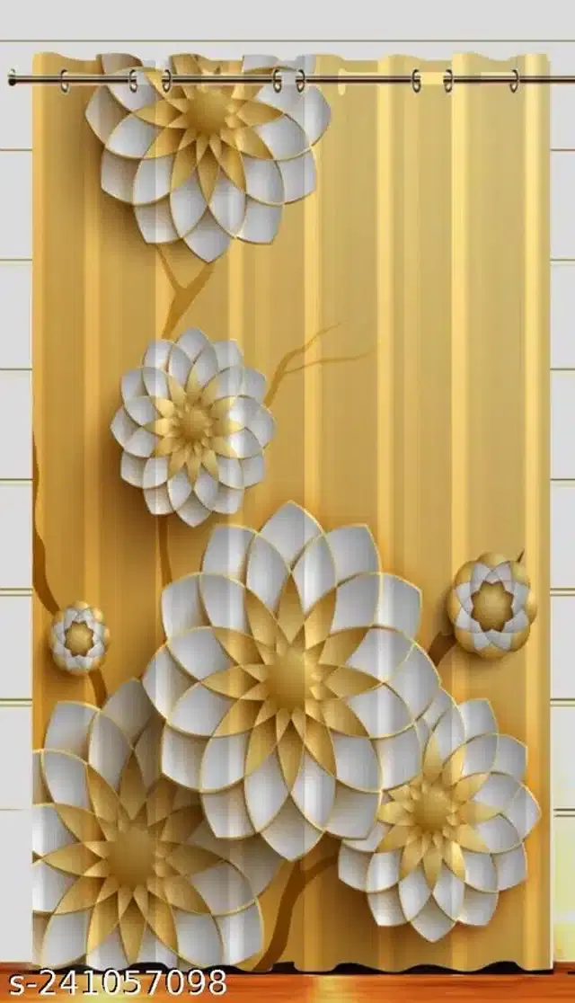 Curtains for Door, Multicolor, 7 Feet