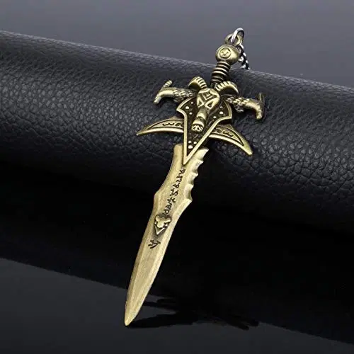  Dirilis Ertugrul Ghazi Sword Metal Keychain for House Home Keys, Car Keys, Golden