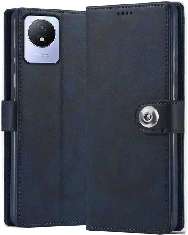 Flip Mobile Cover for Vivo V2217/Vivo Y02, Multicolor
