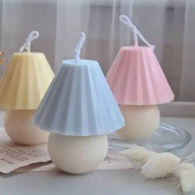 Wax Mould Designer Candles, Multicolor