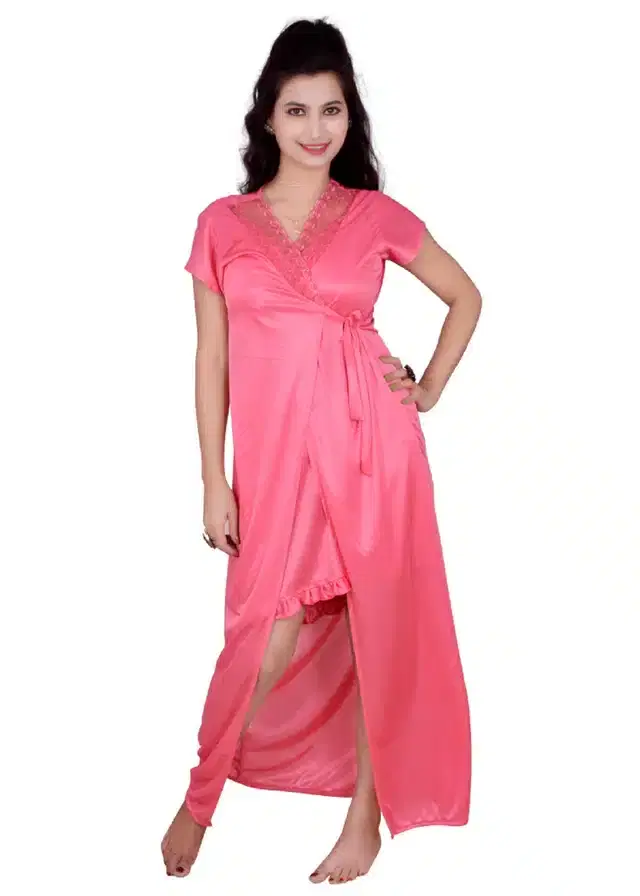Nightdress for Women (Pink)
