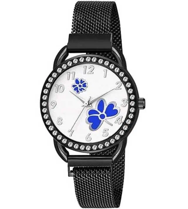 Analog Watch For Womens (Black) (WS-218)