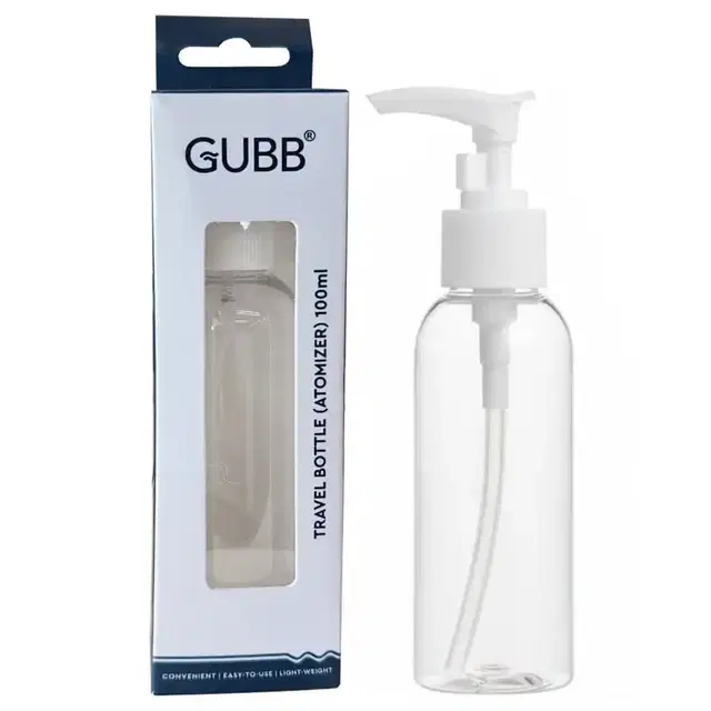 Gubb Travel Bottle With Pump (100 Ml)