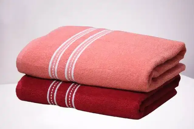 Bath Towel, 27x54 inches, Pack of 2, Multicolor