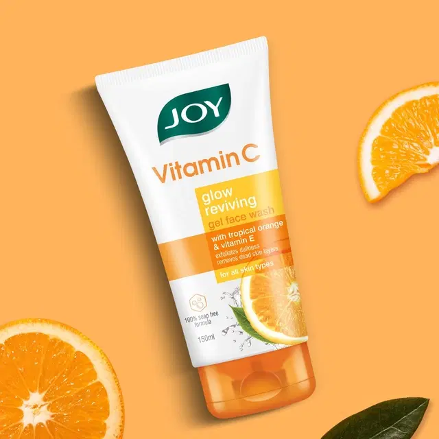 Joy Vitamin C Glow Reviving Gel Face Wash 150 ml