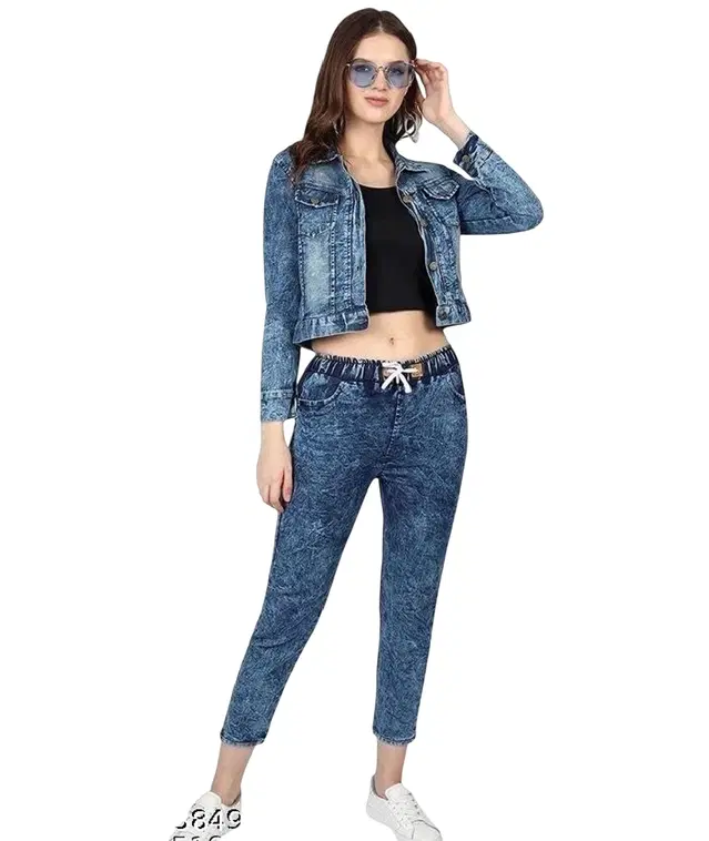 Denim Jeans for Women (Blue, 28)