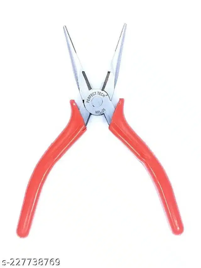 Combination Long Nose Plier, Red