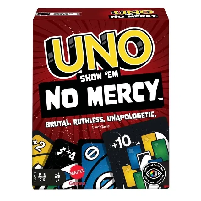 UNO Show 'em No Mercy Game Playing Cards