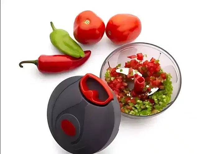 Manual Vegetable Chopper for Kitchen, Assorted, 400 ml