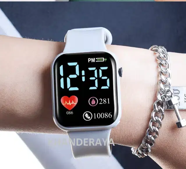 Digital Watch for Men & Women (Multicolor)