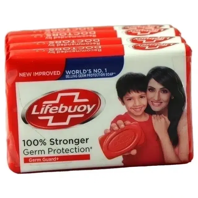 Lifebuoy Germ Guard Total Soap 4X40 g (Pack Of 4)