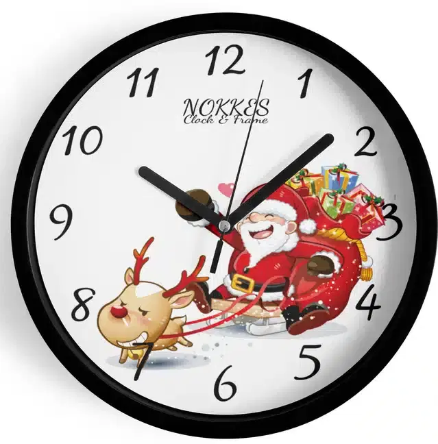 Christmas Analog Watch for Home, Multicolor, 7 Inches