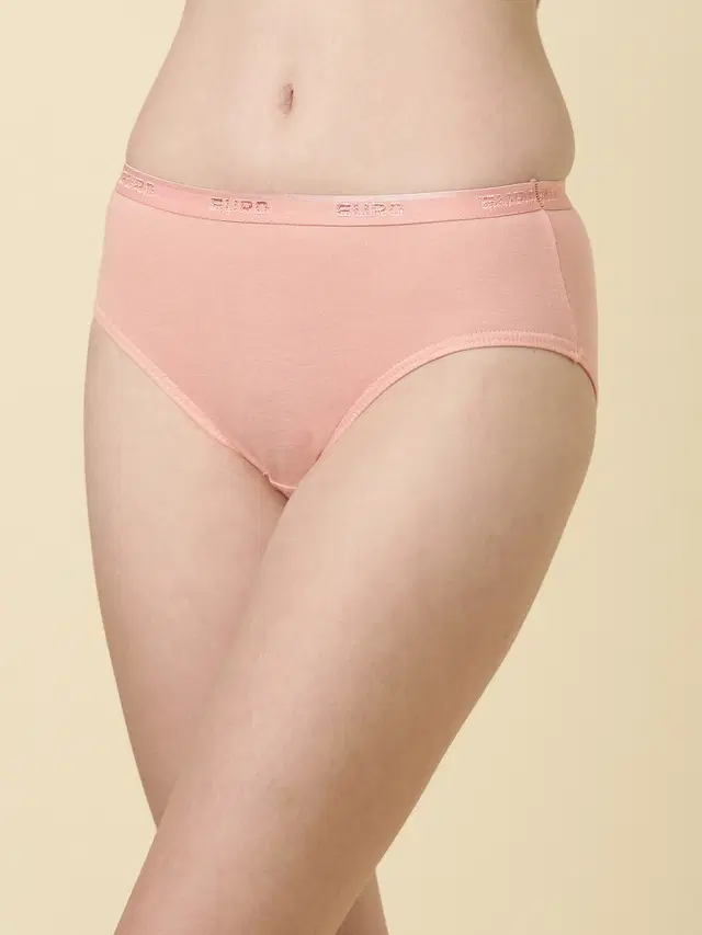 Cotton Solid Briefs for Women, Pack of 1, Assorted (85 cm)