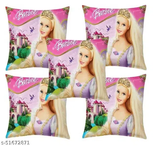 Cushion Cover for Home, Multicolor, 16x16 inches, Pack of 5