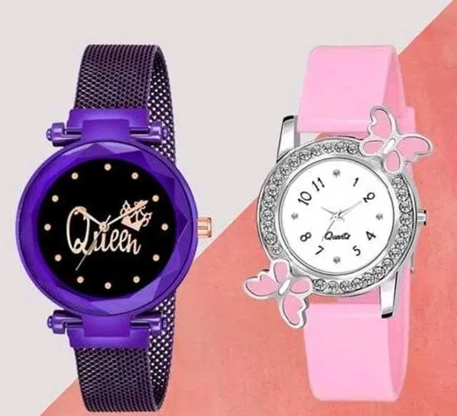 Analog Watch For Womens (Multicolor) (WS-477)
