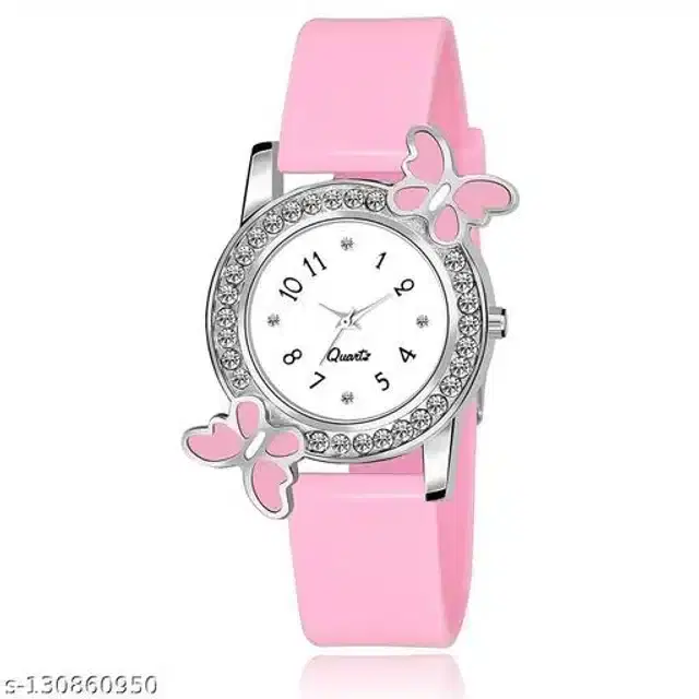 Analog Watch for Women (Pink)