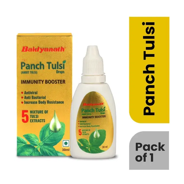 Panch [Amrit] Tulsi Drops [30 ml]
