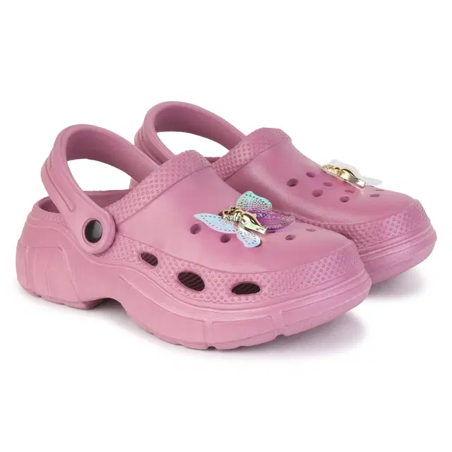 Clogs for Women (Pink, 5)